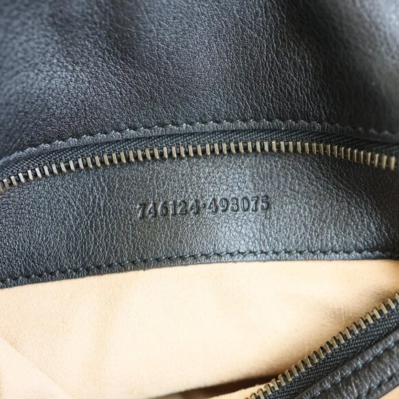 Gucci Diana Medium Leather Top Handle Shoulder Bag Black 746124 - Picture 12 of 13